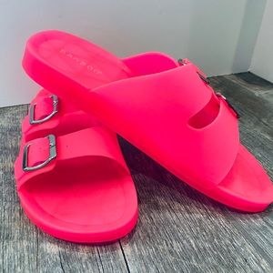 Women’s Hot pink sandals slides